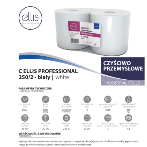Czyściwo przemysłowe LAMIX Ellis Professional C250/2 2 szt.