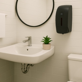 Dozownik do mydła w płynie LAMIX Ellis BLACKLINE 900ml