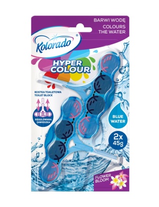 Kostka toaletowa Kolorado WC HYPER COLOUR Kwiatowa