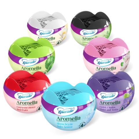 Odświeżacz powietrza w żelu Kolorado Aromella Gardenia i Tuberoza