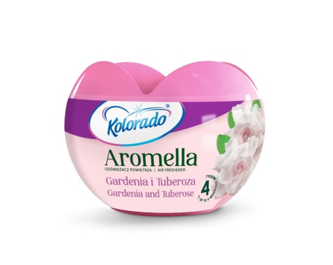 Odświeżacz powietrza w żelu Kolorado Aromella Gardenia i Tuberoza