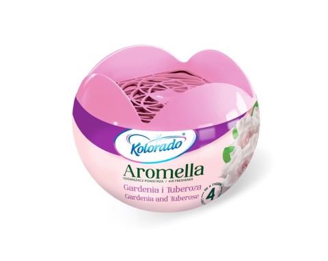 Odświeżacz powietrza w żelu Kolorado Aromella Gardenia i Tuberoza