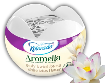 Odświeżacz powietrza w żelu Kolorado Aromella Biały Kwiat Lotosu