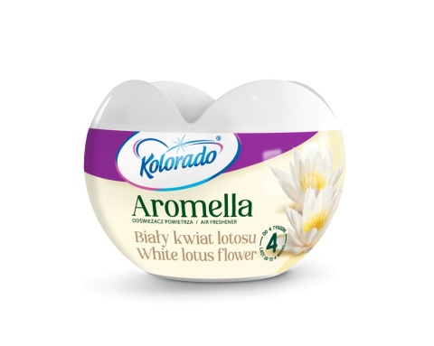 Odświeżacz powietrza w żelu Kolorado Aromella Biały Kwiat Lotosu