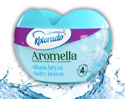 Odświeżacz powietrza w żelu Kolorado Aromella Słona Bryza