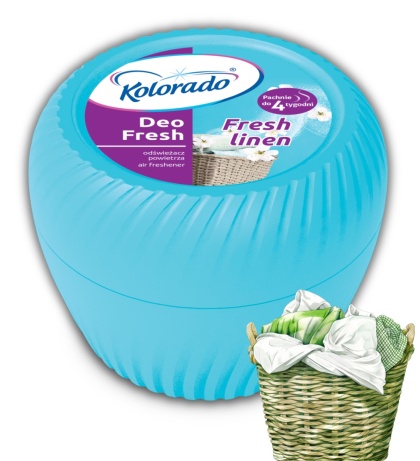 Odświeżacz powietrza w żelu Kolorado Świeże Pranie