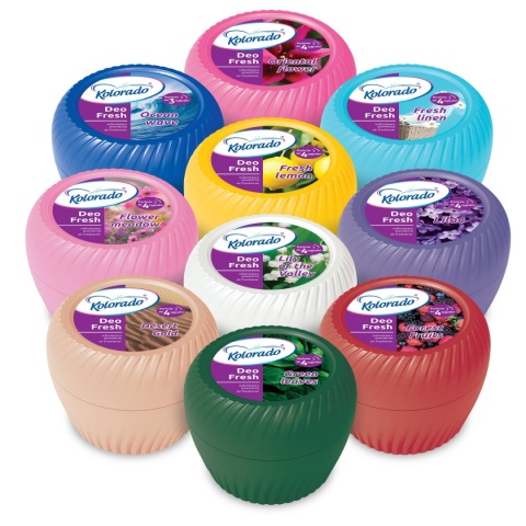 Odświeżacz powietrza w żelu Kolorado Owoce Leśne