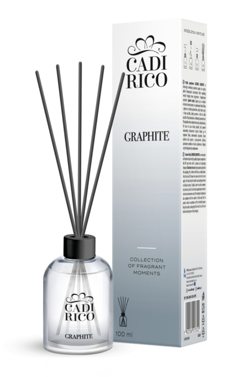 Patyczki Zapachowe Dyfuzor CADIRICO Perfume GRAPHITE
