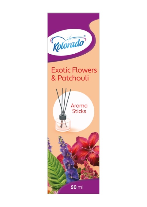 Patyczki Zapachowe Dyfuzor Zapach Kwiatowy i Paczuli