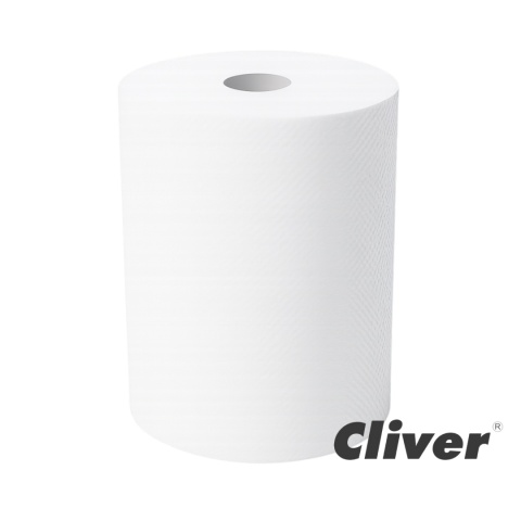 Ręcznik papierowy LAMIX CLIVER SUPERMATIC R120/1 Biały 6 szt.