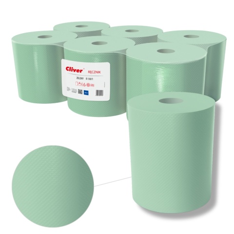 Ręcznik Papierowy LAMIX CLIVER 130/1 Zielony 6 szt.