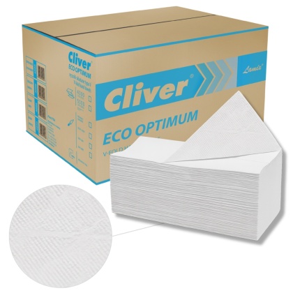 Ręcznik składany LAMIX CLIVER ECO OPTIMUM V 4000 Biały