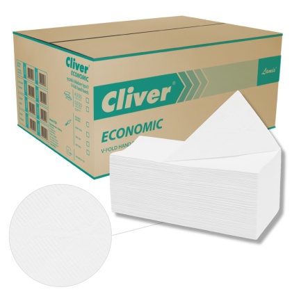 Ręcznik składany LAMIX CLIVER ECONOMIC V 4000 Extra Biały