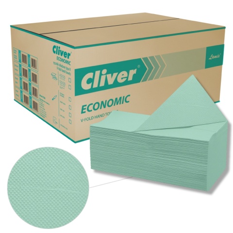 Ręcznik składany LAMIX CLIVER ECONOMIC V 4000 Zielony