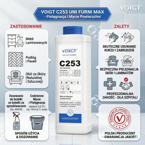 VOIGT C 253 Uni Furni Max do Mebli i Skóry